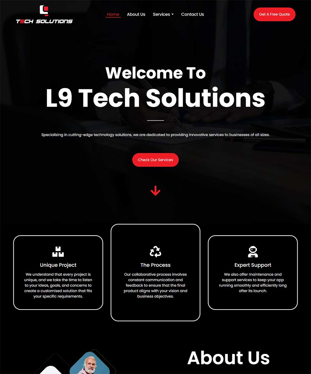 L9 Tech Solutions Front